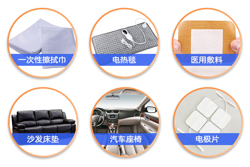 一次性擦拭巾針刺棉-應用領(lǐng)域